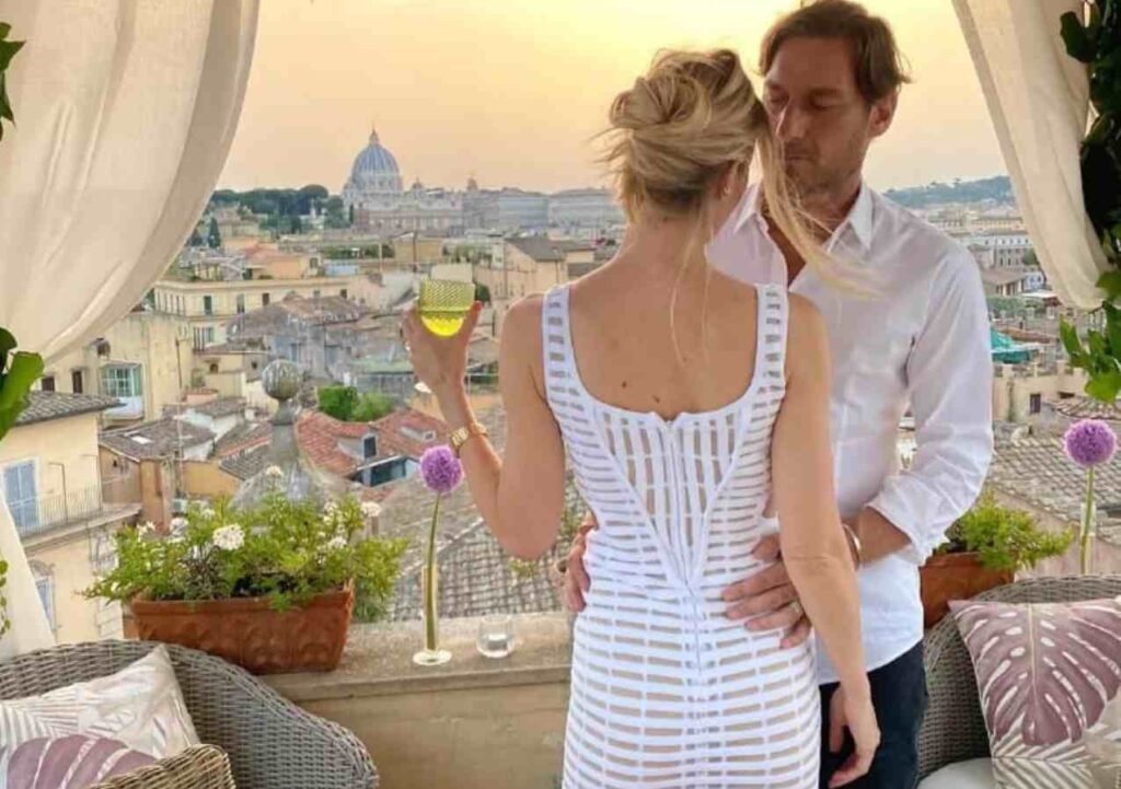 Francesco Totti e Ilary Blasi