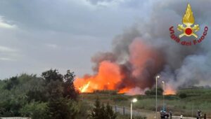 Incendi a Roma