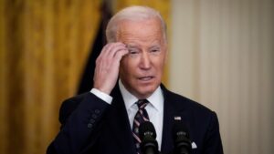 Joe Biden disorientato