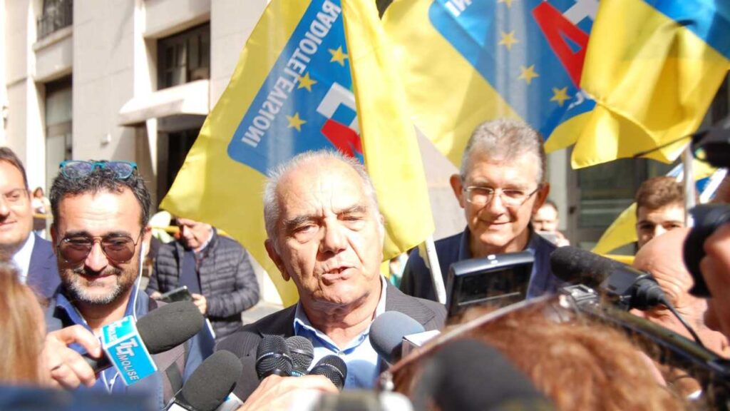 Manifestazione della Rea, il presidente Antonio Diomede