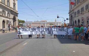 Taxi striscione Uber