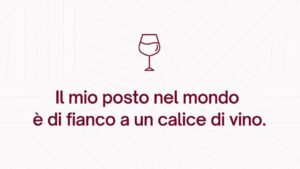 Manifesto che promuove il vino