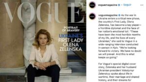 Il servizio di Vogue sui coniugi Zelensky