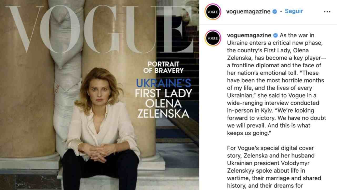 Il servizio di Vogue sui coniugi Zelensky