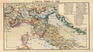 mappa dell'Italia
