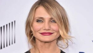 L'attrice Cameron Diaz sorridente