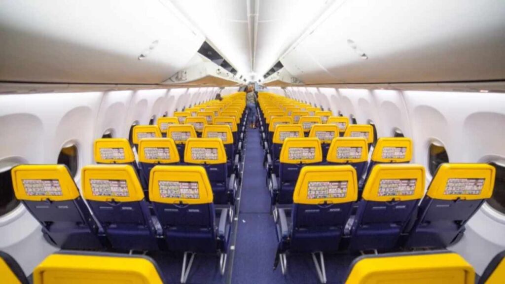 interno velivolo Ryanair