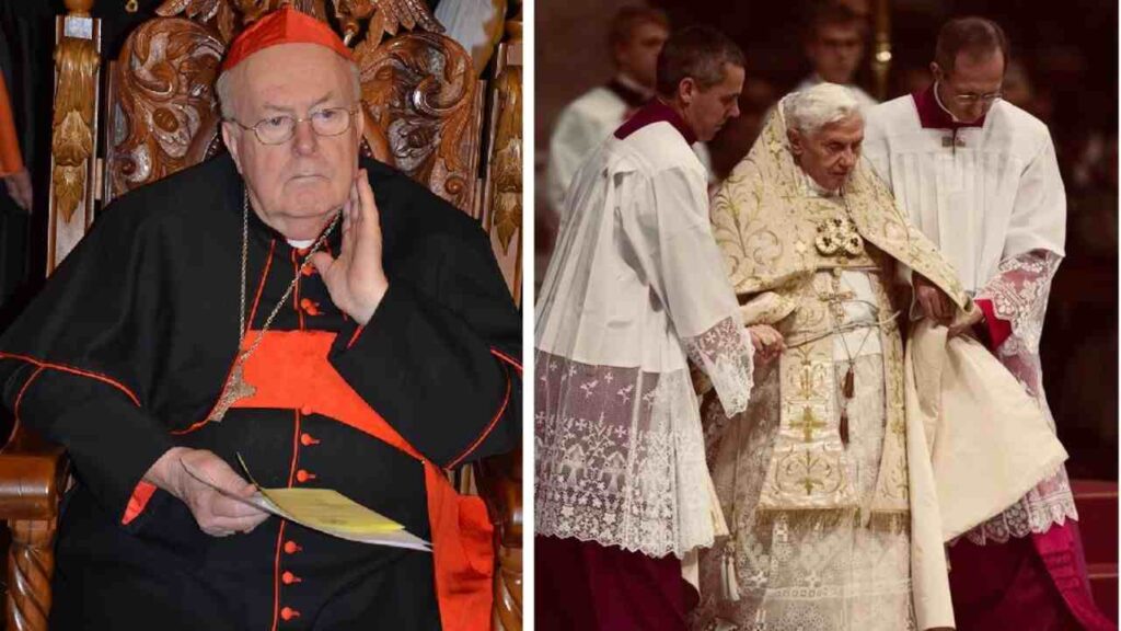 Cardinale Godfried Danneels e Papa Benedetto XVI