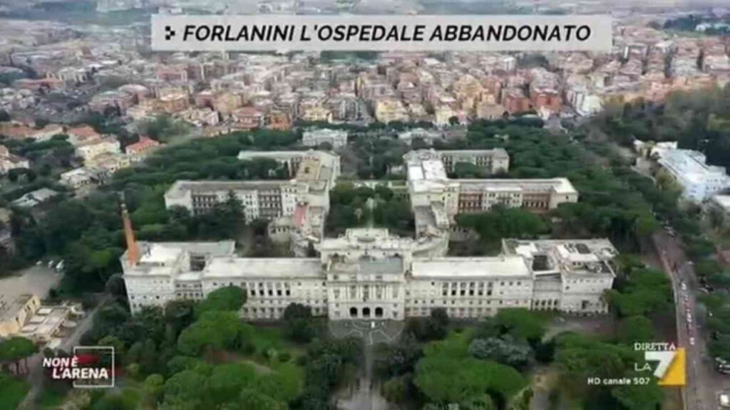 Ospedale Forlanini, veduta dall'alto