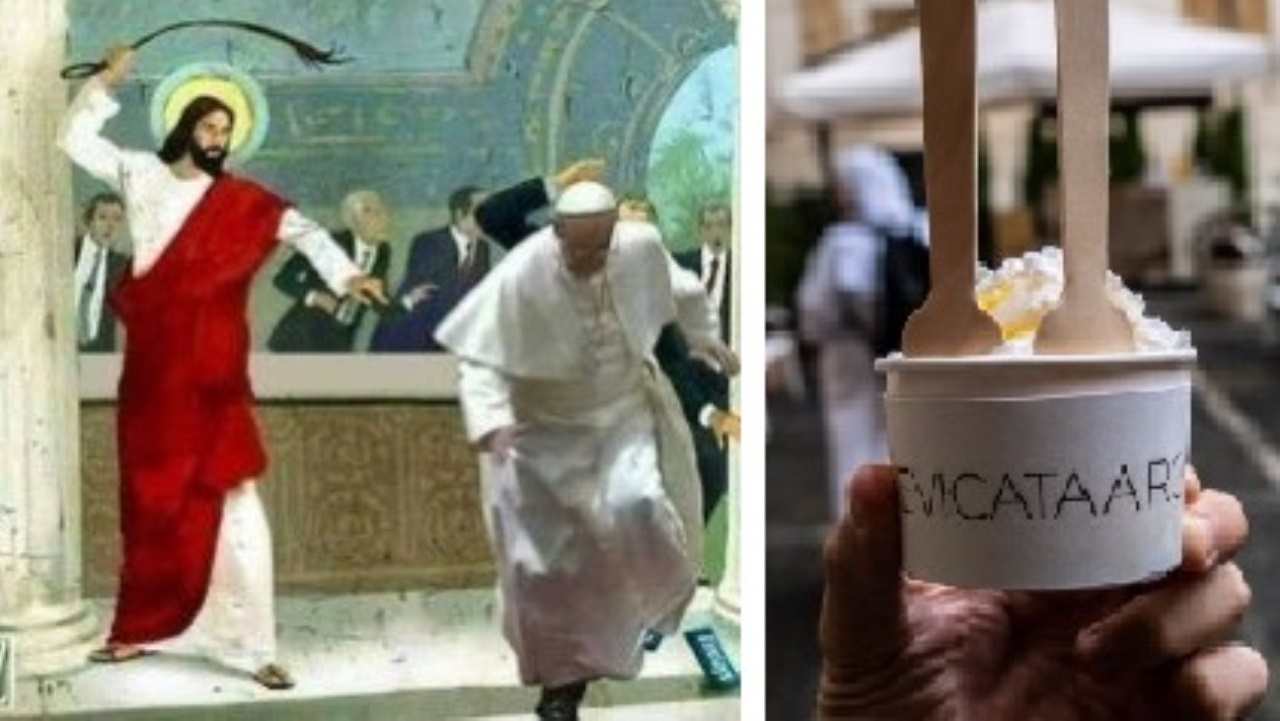 Gesù, Bergoglio e il gelato