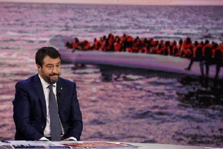 Matteo Salvini e l'immigrazione