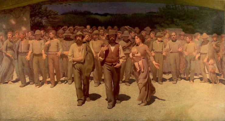 Giuseppe Pellizza da Volpedo - Il quarto stato