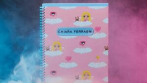 Quaderno scuola firmato Chiara Ferragni