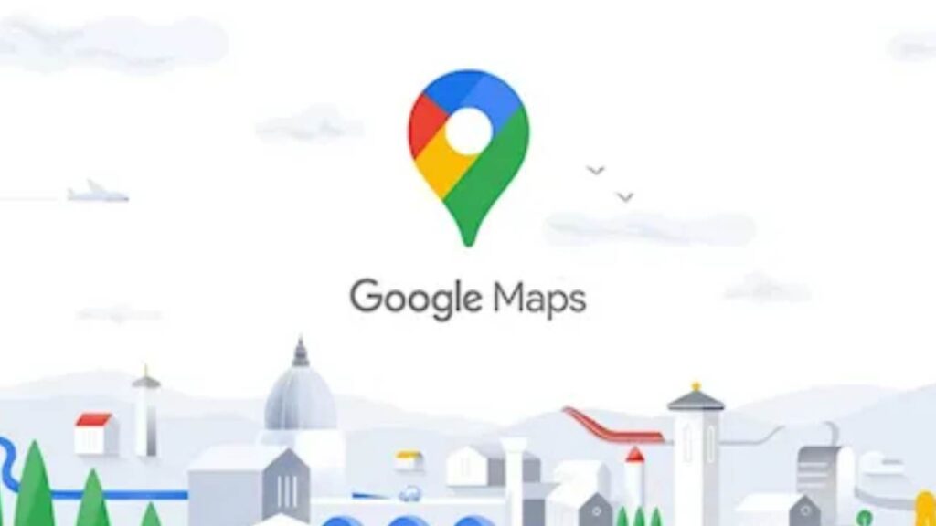 Un'immagine del logo di Google Maps