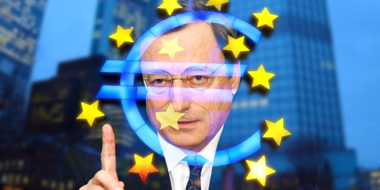 Mario Draghi punta il dito contro l'Europa
