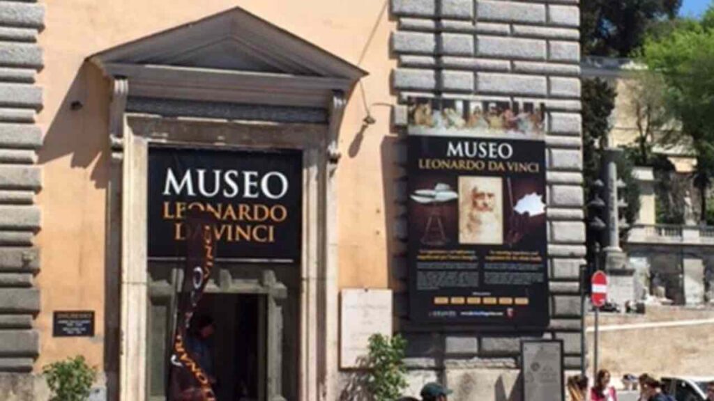 Esterno Museo Leonardo da Vinci di Roma