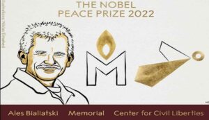 Locandina Nobel per la Pace 2022