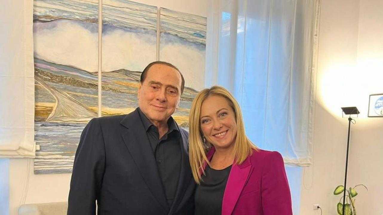 Silvio Berlusconi, Giorgia Meloni