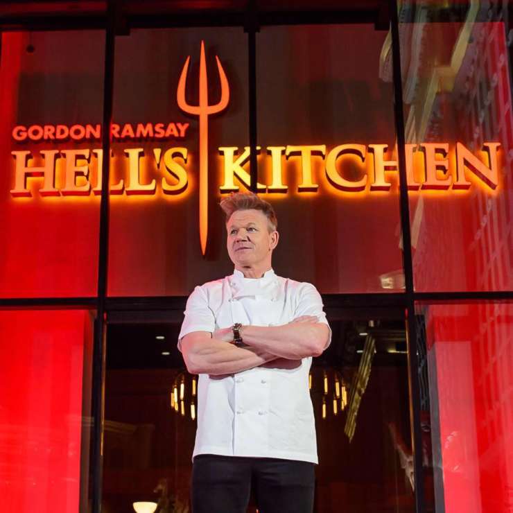 Lo chef Gordon Ramsay