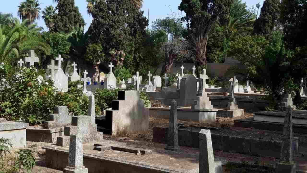 Cimitero cristiano in Marocco