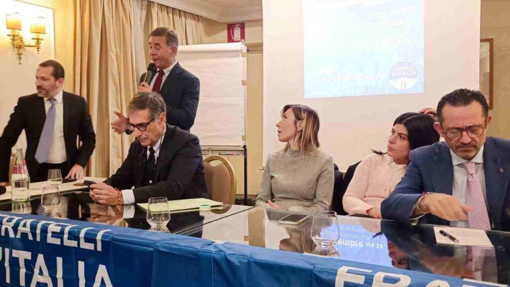 Convegno esponenti Fratelli d'Italia