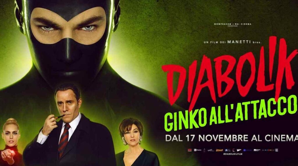Manifesto del film Diabolik, Ginko all'attacco