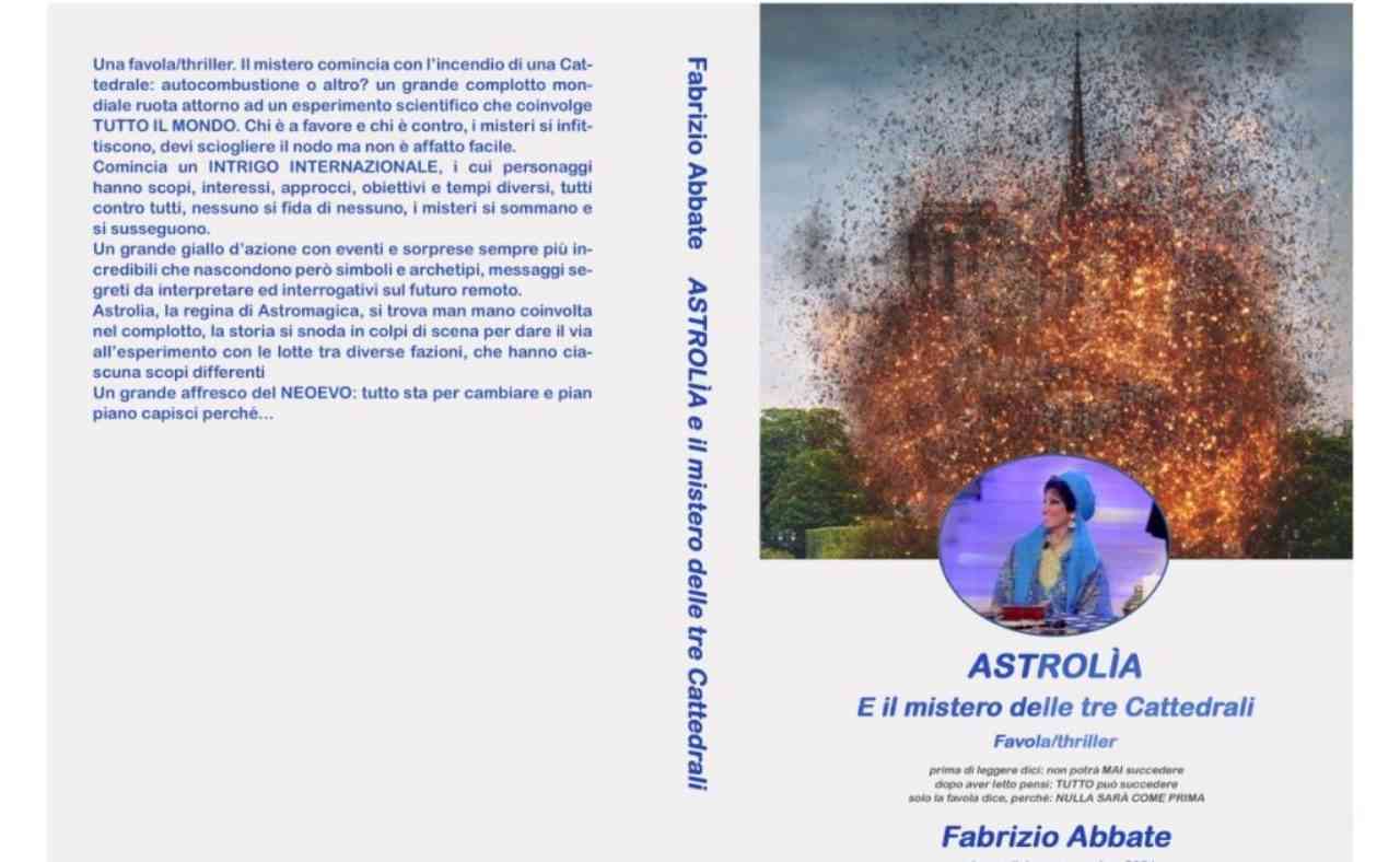 Libro di Fabrizio Abate: "Astrolia e il mistero delle tre Cattedrali"