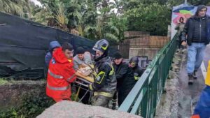 Frana a Casamicciola, soccorritori al lavoro