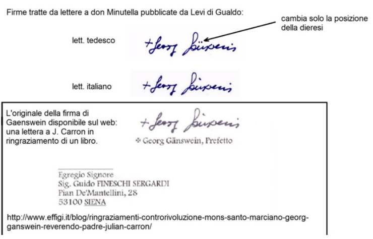 Lettera falsa di Mons. Ganswein a Don Minutella