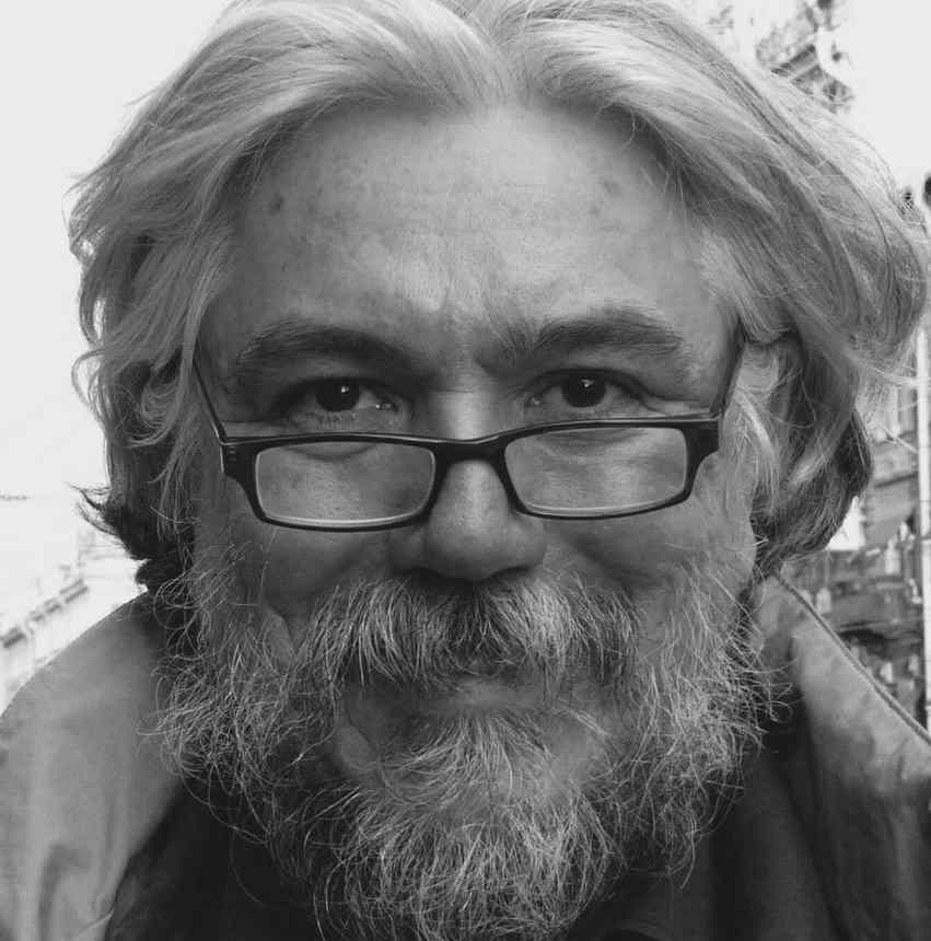 Alessandro Meluzzi, foto in bianco e nero