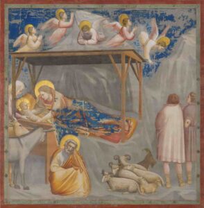 Giotto di Bondone - Natività di Gesù, Natale