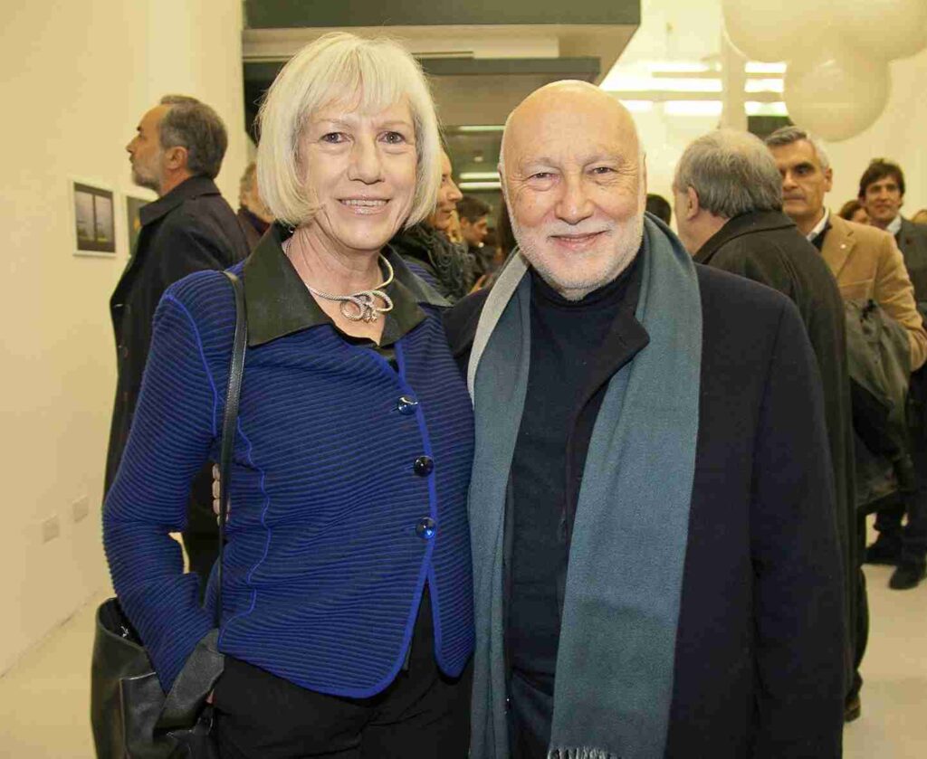 Mimmo De Masi con Lidia Ravera