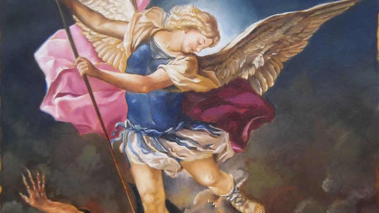 San Michele Arcangelo che sovrasta Satana
