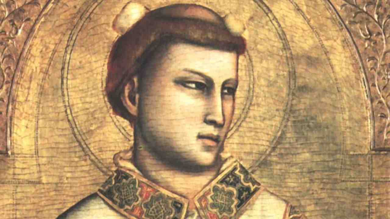 Santo Stefano ritratto da Giotto