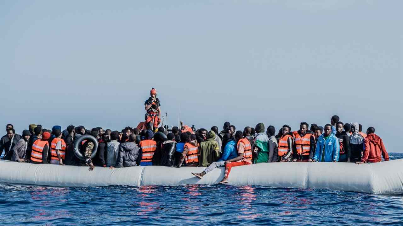 Migranti nel Mar Mediterraneo