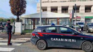 I carabinieri intervenuti alla sparatoria a Fidene (Roma)