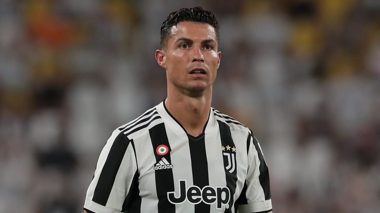 Cristiano Ronaldo con la maglia della Juventus