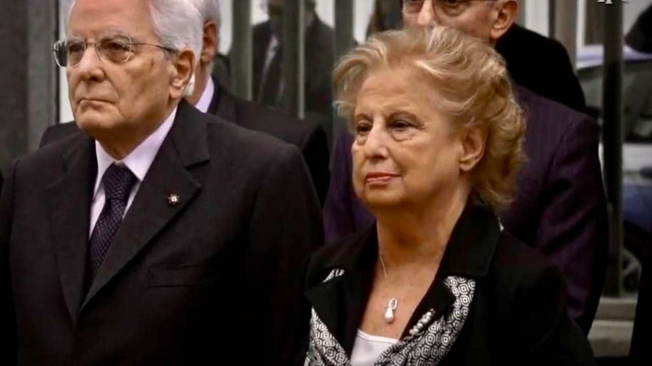 Maria Falcone e Sergio Mattarella