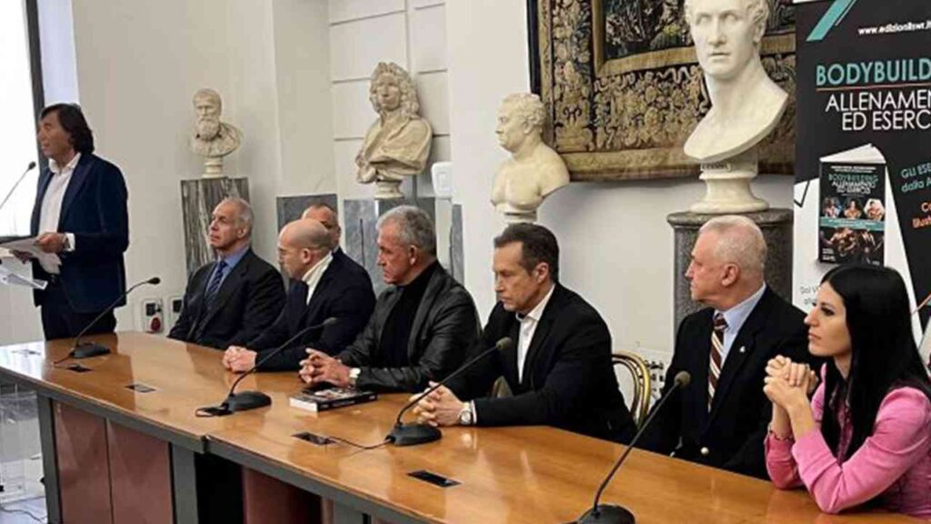 Presentazione del libro di Massimo Spattini "Body Building. Allenamento ed esercizi" al Campidoglio