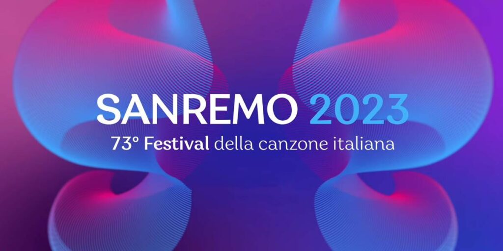 Il logo di Sanremo 2023
