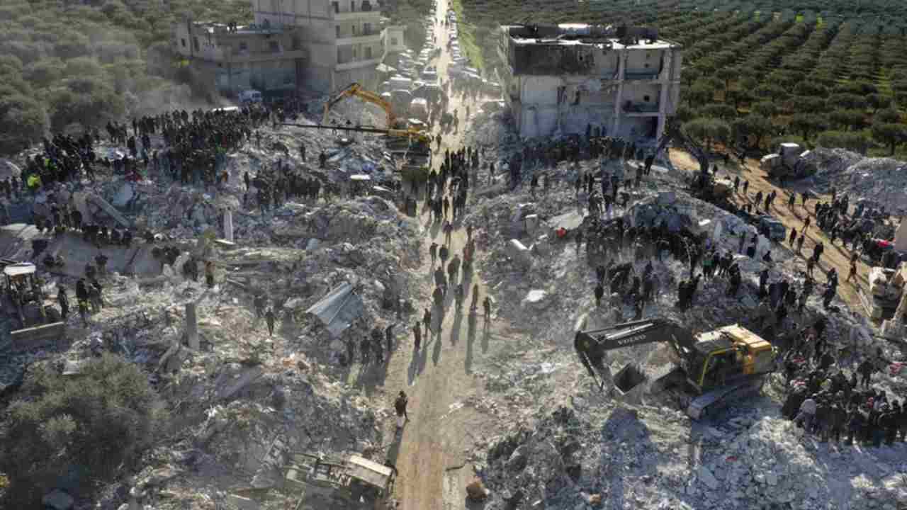Terremoto in Turchia, edifici crollati