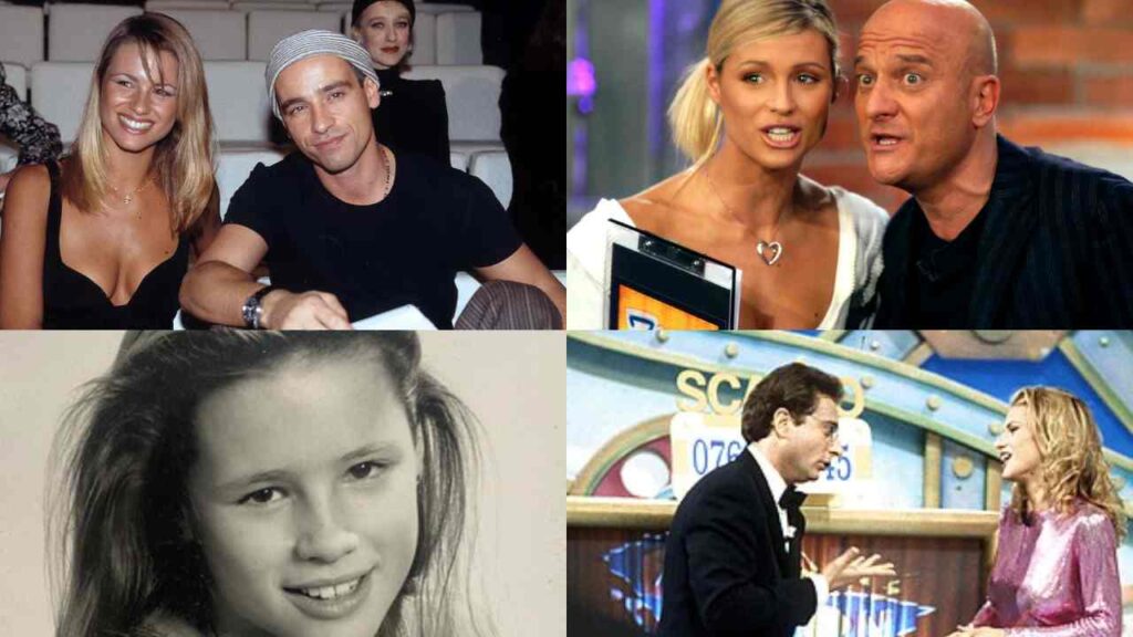 Un collage di foto di Michelle Hunziker