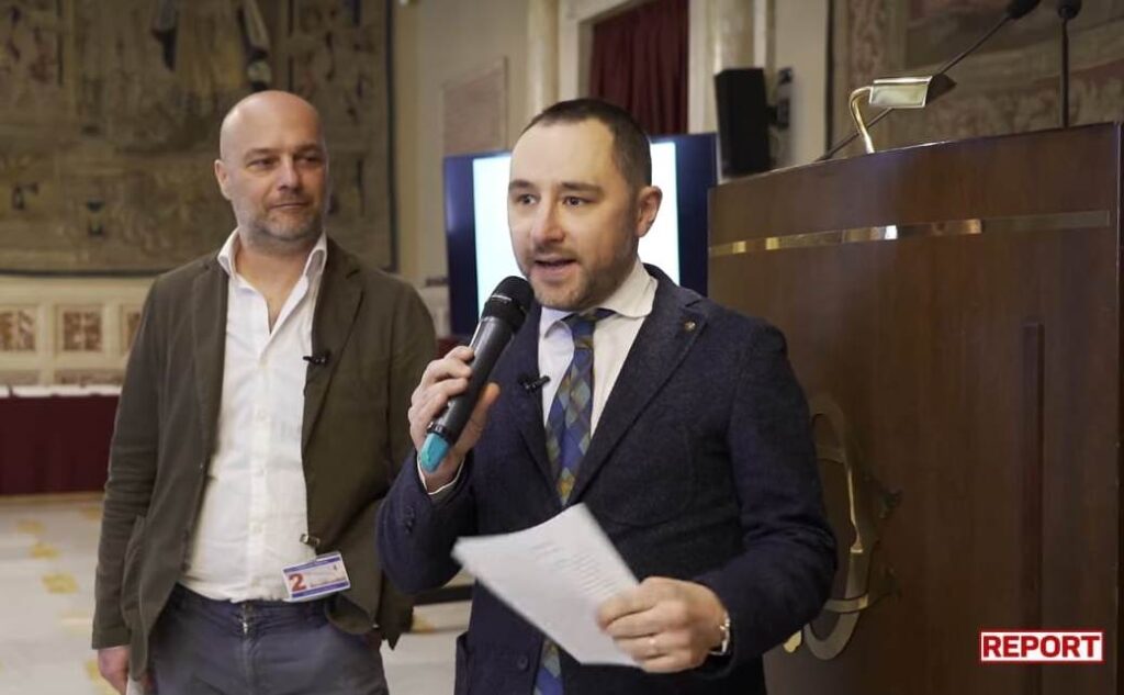 Giulio Valesini e Cataldo Ciccolella al premio Federico Caffè