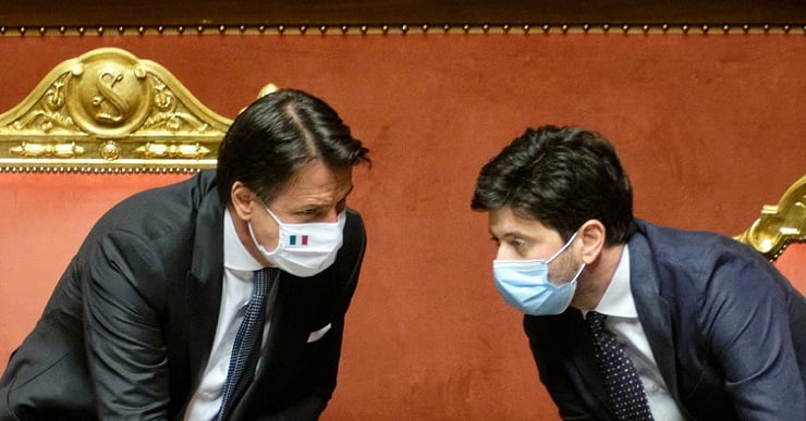 Giuseppe Conte e Roberto Speranza