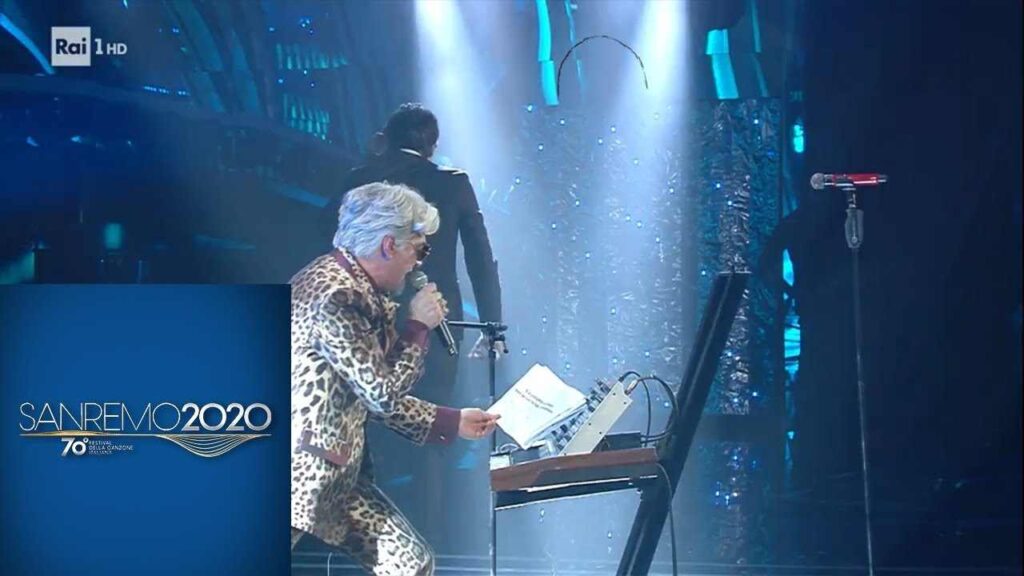 Morgan e Bugo litigano sul palco di Sanremo 2020