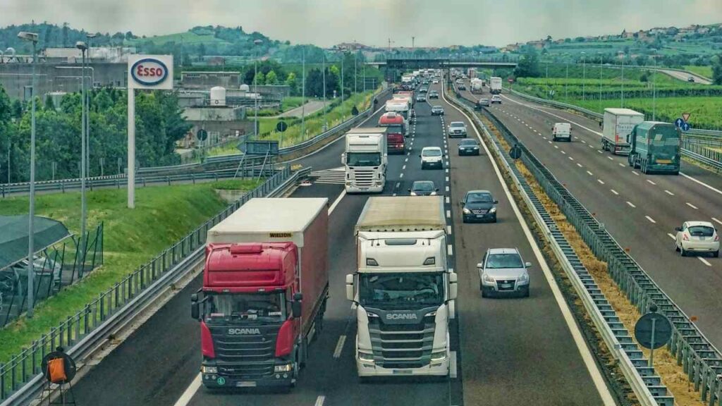 Traffico sull'autostrada