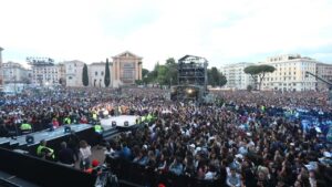 Concerto del Primo Maggio del 2022 in Piazza San Giovanni a Roma