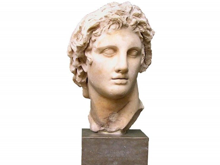 Busto di Alessandro Magno
