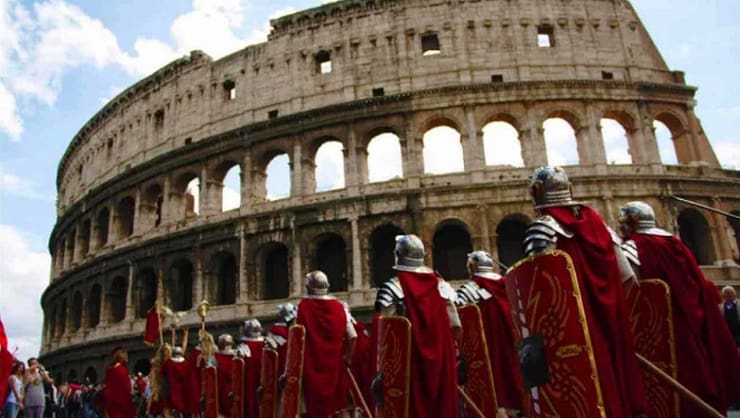 Corteo storico per il Natale di Roma