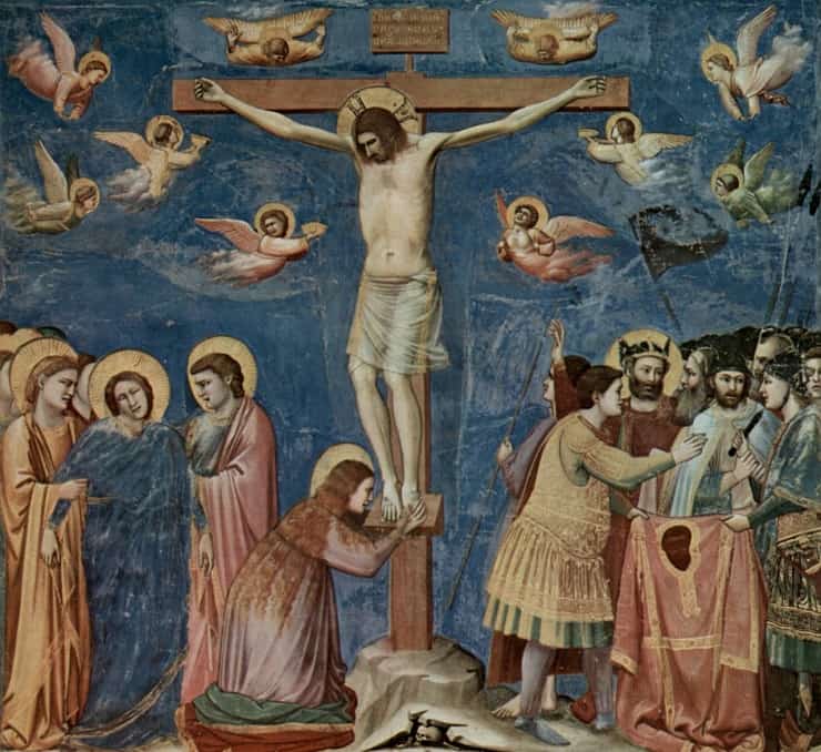 Giotto di Bondone - Crocifissione di Gesù. Venerdì Santo